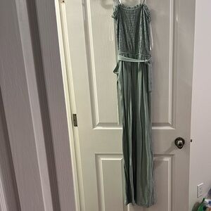 Monteau Green Jumpsuit